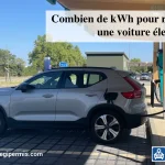 Combien de kWh pour recharger une voiture électrique ?