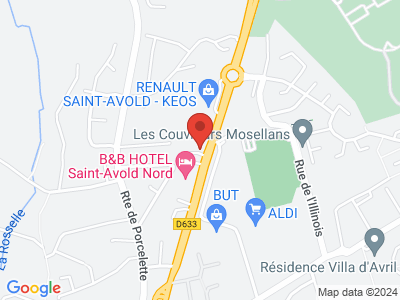 Plan Google Stage recuperation de points à Saint-Avold